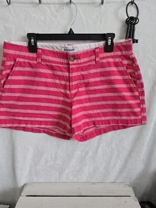 Pantalones Cortos Old Navy Mujer Rayas Talla 10 Largo Corto Usados en Excelente Condición - Imagen 1 de 4