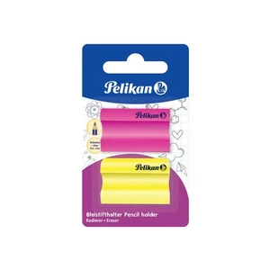 Pelikan Goma de borrar neón con soporte para lápiz, 2 unidades (surtido, no se p - Imagen 1 de 5