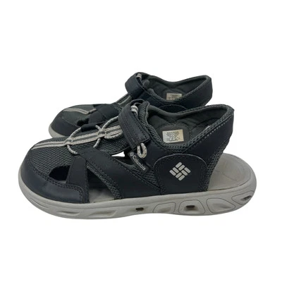 Columbia Size 5 Youth Boys Black & Gray Techsun Wave Sport Sandals Active Shoe - Image 1 of 4