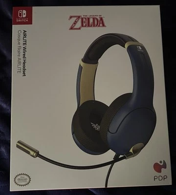 Airlite Wired Headset for Nintendo Switch 🔥NEW Legends Of Zelda Hyrule Blue🔥 - Image 1 of 4