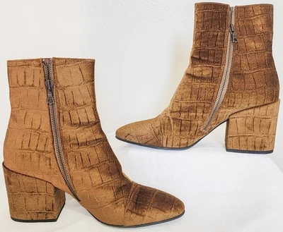 Botas de terciopelo de cocodrilo Dries Van Noten talla 39,5 Foto 1 de 4