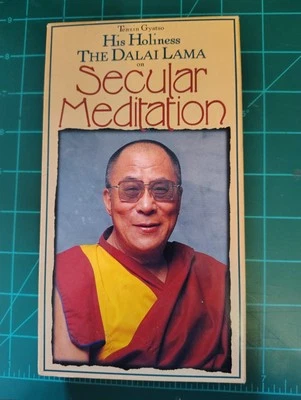His Holiness The Dalai Lama on Secular Meditation. (1996, VHS). - Image 1 of 3