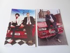 TV ASHES TO ASHES DCI GENE HUNT PHILIP GLENISTER SIGNED PRE-PRINT PHOTOS