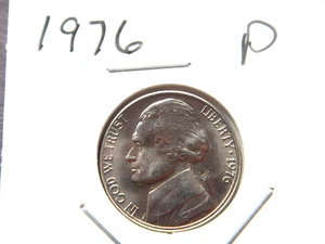 1976 (P) Jefferson Nickel - Picture 1 of 2