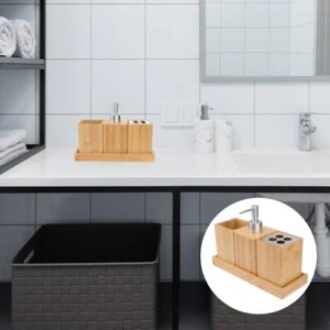 Set Accessori Bagno 4 Pezzi Accessori Bagno Costume Bagno - Foto 1 di 12