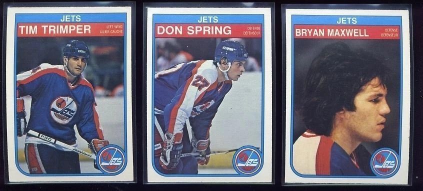 1982-83 O-Pee-Chee #392 Don Spring Jets  NM-MT - Image 1 of 1