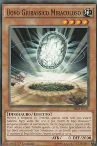 Yu-Gi-Oh! Furia del Dinodistruttore : UOVO GIURASSICO MIRACOLOSO (Konami) - Foto 1 di 2