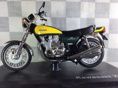 1/18 NOREV 182030 KAWASAKI  Z900 1973 GREEN + YELLOW  - Image 1 of 4