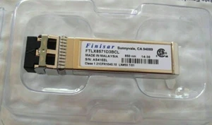 Finisar FTLX8571D3BCL 10GB 10GBASE-SR/SW SFP-10G-SR WTRD1 SFP+ Transceiver 500p - Picture 1 of 1