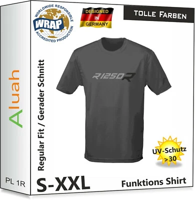 JUST COOL R1250R Funktionsshirt T-Shirt für BMW Fans Motorrad Shirt Exclusive Adventure