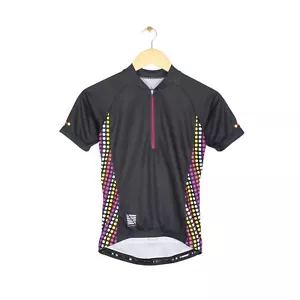 Altura 1/4 Zip Cycling Jersey Black Womens Bike Top Short Sleeve Size 8 - Picture 1 of 8