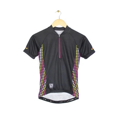 Altura 1/4 Zip Cycling Jersey Black Womens Bike Top Short Sleeve Size 8 - Image 1 of 4