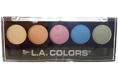 LA COLORS 5-Color Metallic Eyeshadow Palette EP22 TEASE .26 oz SEALED! RARE! - Image 1 of 2