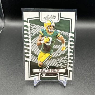 2023 PANINI ABSOLUTE FOOTBALL #95 CHRISTIAN WATSON GREEN BAY PACKERS Nfl - Image 1 of 2