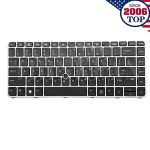 New US Backlit Keyboard for HP EliteBook 745 G3 G4 848 G3 G4 840 G3G4 819877-001 - Afbeelding 1 van 9