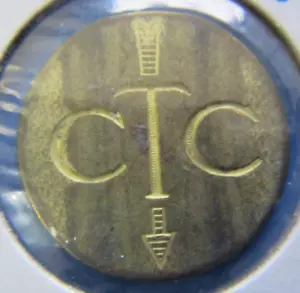 Chile Telefongesellschaft Medaille Messing kostenloser Versand - Bild 1 von 4