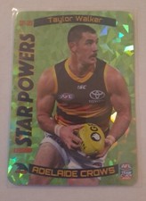 2021 AFL Team Coach - GREEN STAR POWERS TAYLOR WALKER SP-05 - NM/M Code Unused