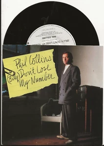 PHIL COLLINS GENESIS (BILLY) DON'T LOSE MY NUMBER SINGLE FROM AUSTRALIA, MINT - Picture 1 of 1