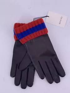 Nuevo Luxury Original GUCCI Hombre Guantes-432307- Cuero Grande- 10 -L - Imagen 1 de 8