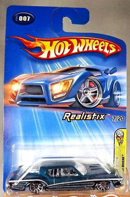 2005 Hot Wheels #7 First Editions-Realistix 7/20 1971 BUICK RIVIERA Green /10 Sp - Image 1 of 4