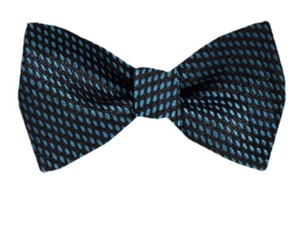 Men's 100% Silk Designer Self Tie Woven Bowtie- NWT - Picture 1 of 3