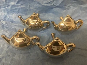Set Of 4 Teapot Pull Handles Knobs For Kitchen Furniture Drawer Cabinet Cupboard - Picture 1 of 3