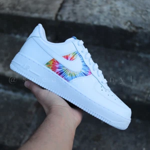 Air Force 1 Low Multi Color Tie Dye Custom NWT - Picture 1 of 8
