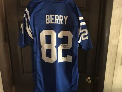 Raymond Berry SIGNED COLTS Custom Jersey With Inscription; JSA - Image 1 of 4