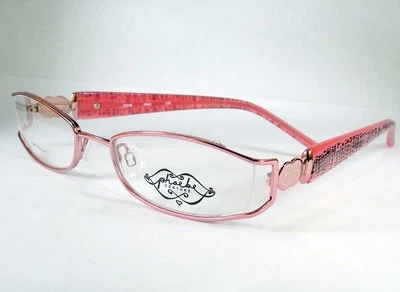 Phoebe Couture 215 Rosa Mujer Gafas 49-18-130 Monturas Nuevo Diseñador Foto 1 de 4