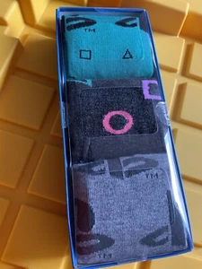 Socks Unisex PlayStation 3 Pairs Crew Socks Fits Shoe Size 8 to 12 Bioworld! - Picture 1 of 4