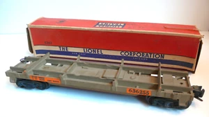 TRAINS LIONEL ÉCHELLE "O" USA WAGON RAIL TRUCK CAR Lg 30cm ÉTAT DE JEU - Imagen 1 de 4