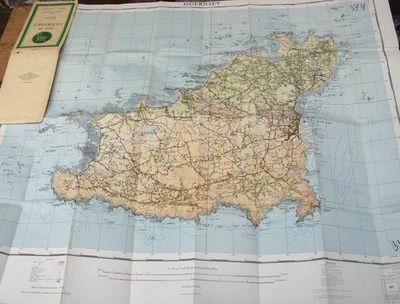 1956 Ordnance Survey Map Guernsey - Image 1 of 4