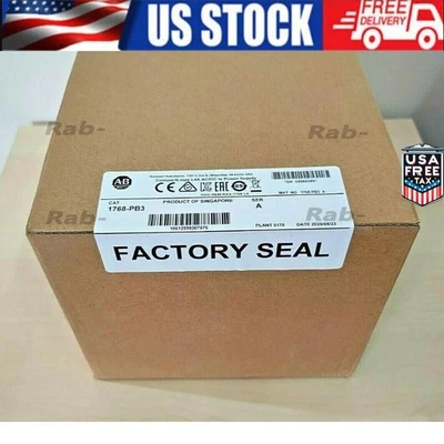 New Sealed 1768-PB3  CompactLogix PLC Power Supply 24V DC 1768PB3 US Free Tax - Image 1 of 3