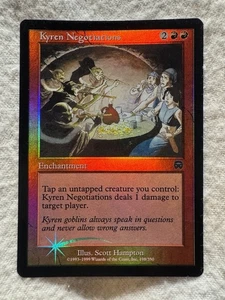 MTG - Kyren Negotiations - Mercadian Masques - Foil - NM - Free Shipping! - Picture 1 of 2