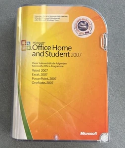 Microsoft Office Home and Student 2007 DVD Word Excel PowerPoint OneNote + KEY - Bild 1 von 4