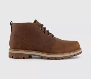 Timberland Men’s Road Waterproof Chukka Boots Rust Full Grain UK 10 Brand New - Picture 1 of 11