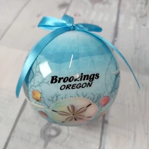 Souvenir BOOKINGS OREGON 3" Christmas Ornament Star Fish Motif Lightweight AGC - Picture 1 of 5
