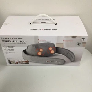 Sharper Image kabelloses Multifunktions-Ganzkörper-Shiatsu-Massagegerät NEU - Bild 1 von 5