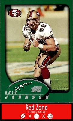 2002 Topps - #282 Eric Johnson NM Set Break. - Image 1 of 2