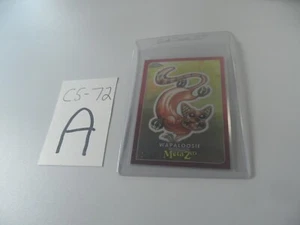 C5-72 2022 Topps Chrome Metazoo base card WAPALOOSIE 72 - Bild 1 von 5