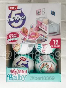 MY MINI BABY CASE OF 12x Unopened SEALED Balls ZURU 5 Surprise Mini Brands VHTF - Picture 1 of 11