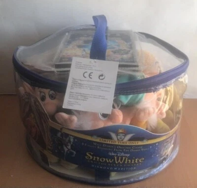 Snow White and the Seven Dwarfs (Blu-ray Disc, 2009, 2-Disc Set, 7 Dwarf Plush  - Image 1 of 4