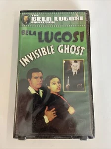 INVISIBLE GHOST VHS Clamshell Bela Lugosi Sam Katzman Masterpiece Cinema 1985 - Picture 1 of 3