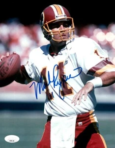 Mark Rypien Signed Autographed 8X10 Photo Washington Throwing Ball JSA AE80128 - Picture 1 of 1