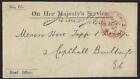 UK GB 1894 OFFICIAL POST OFFICE OHMS COVER OFFICIAL PAID LONDON AP 19 94 IN RED