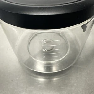 Keurig Replacement Coffee Pot K-Duo 12 Cup Carafe Glass Black Handle Part - Picture 1 of 9