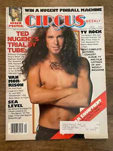 Circus Magazine November 28 1978 Ted Nugent + Bob Seger Poster #200 - Picture 1 of 4