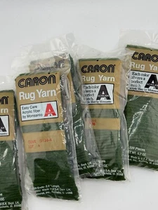 Vintage Caron vorgeschnitten Acryl Riegel Haken Teppich Garn verschiedene Farben - Bild 1 von 24