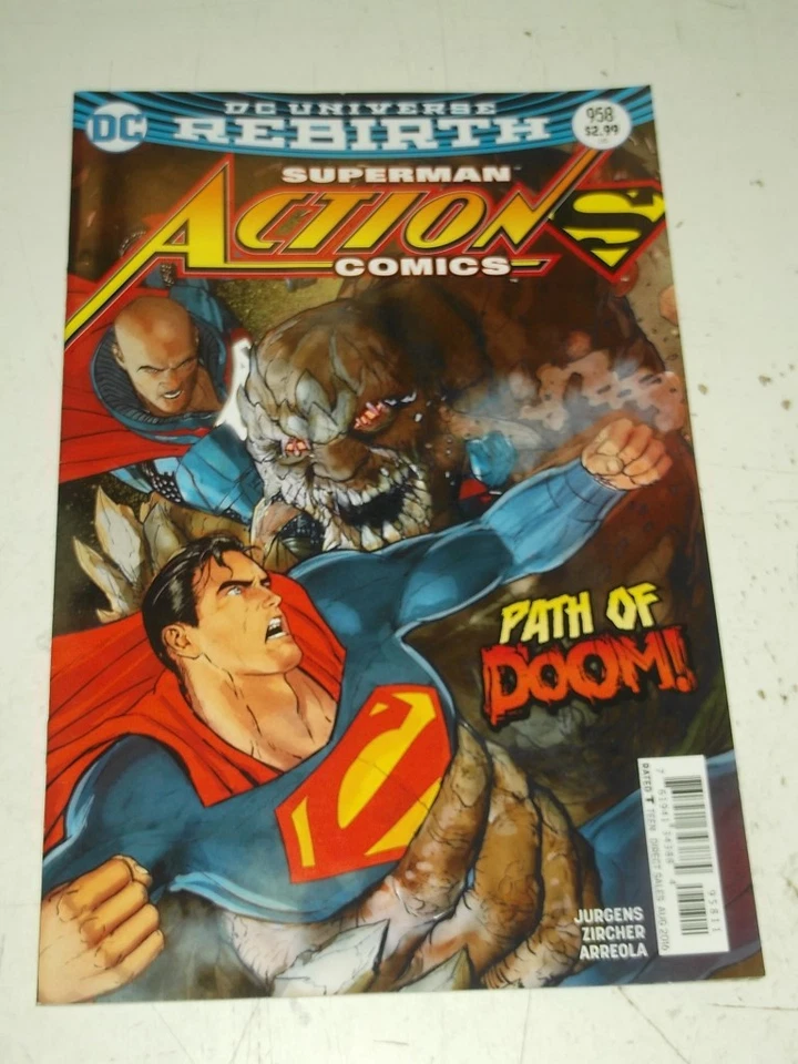 ACTION COMICS #958 DC UNIVERSE REBIRTH AUGUST 2016 NM (9.4)