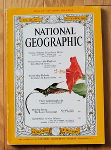 National Geographic noviembre 1960 tritón príncipe Henry colibríes; Mississippi - Imagen 1 de 16